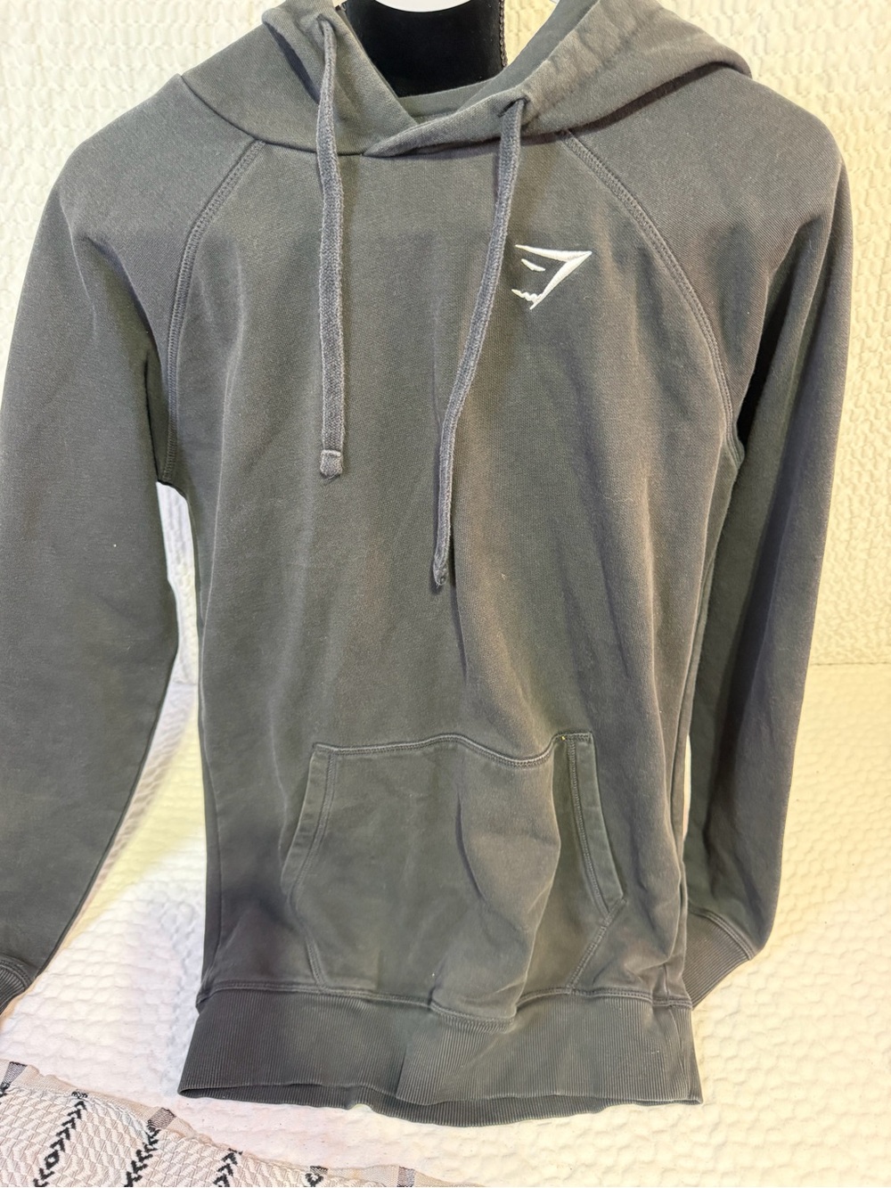 Gymshark Men's Hoodie Sweatshirt in Charcoal